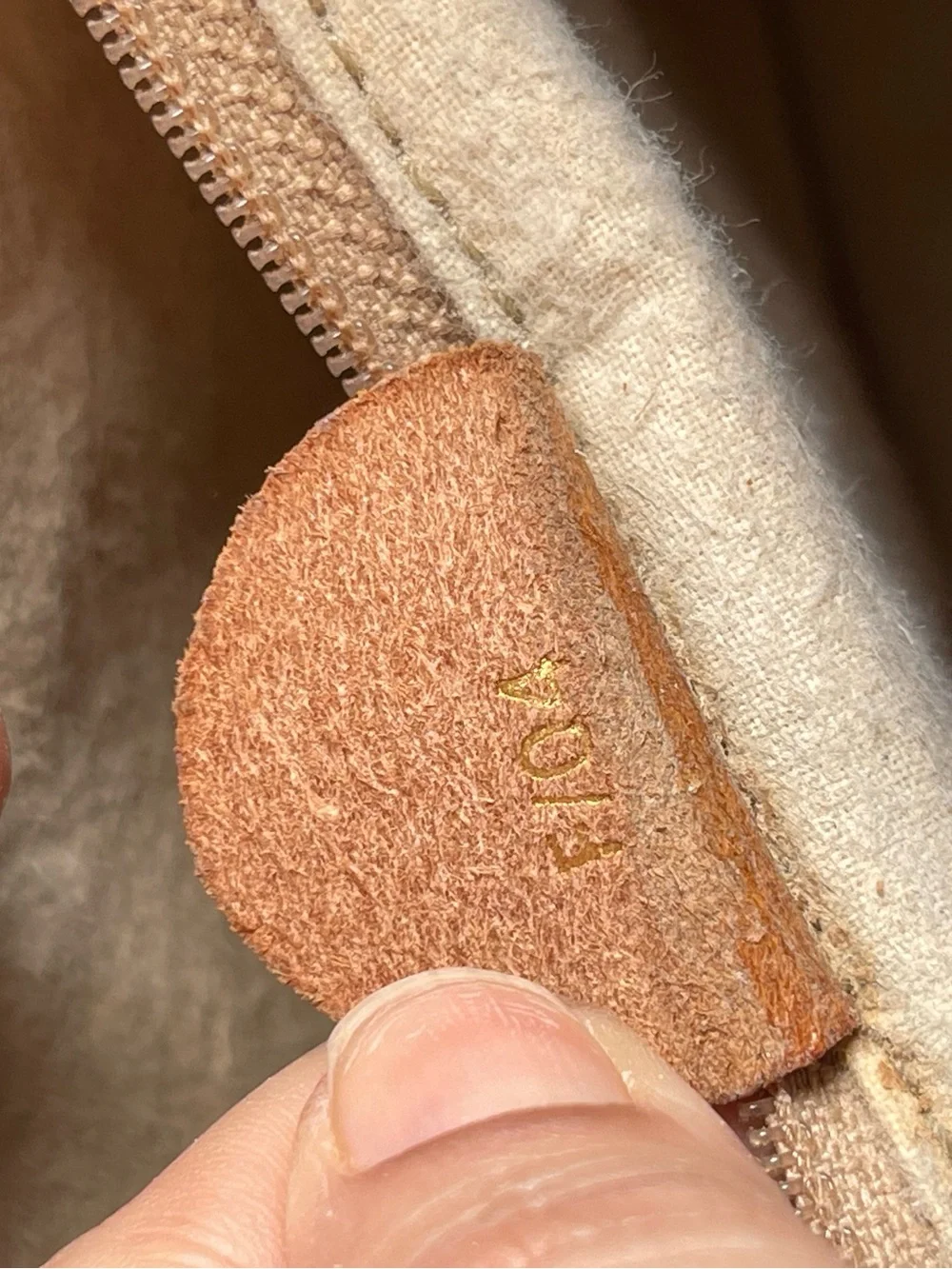 Authentic vintage Celine canvas satchel bag